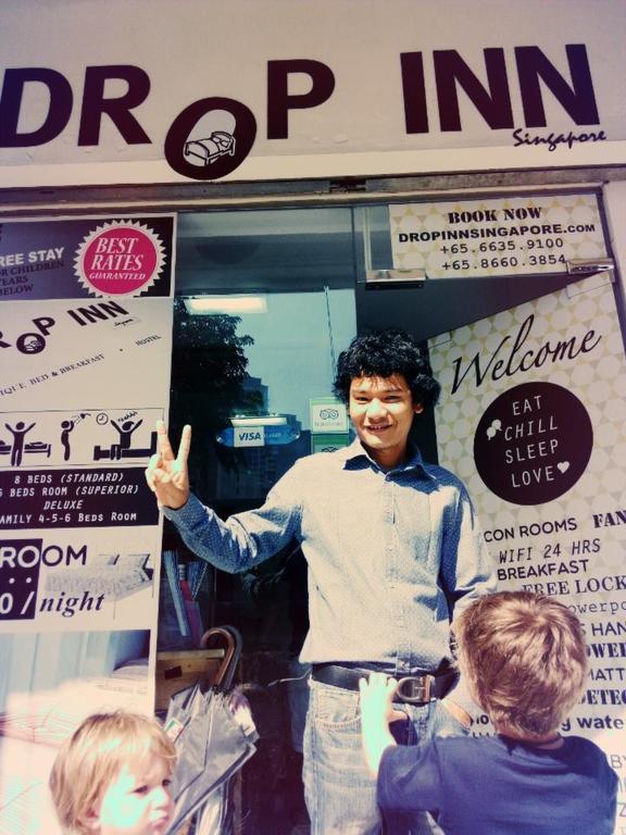 Drop Inn Singapur Exterior foto